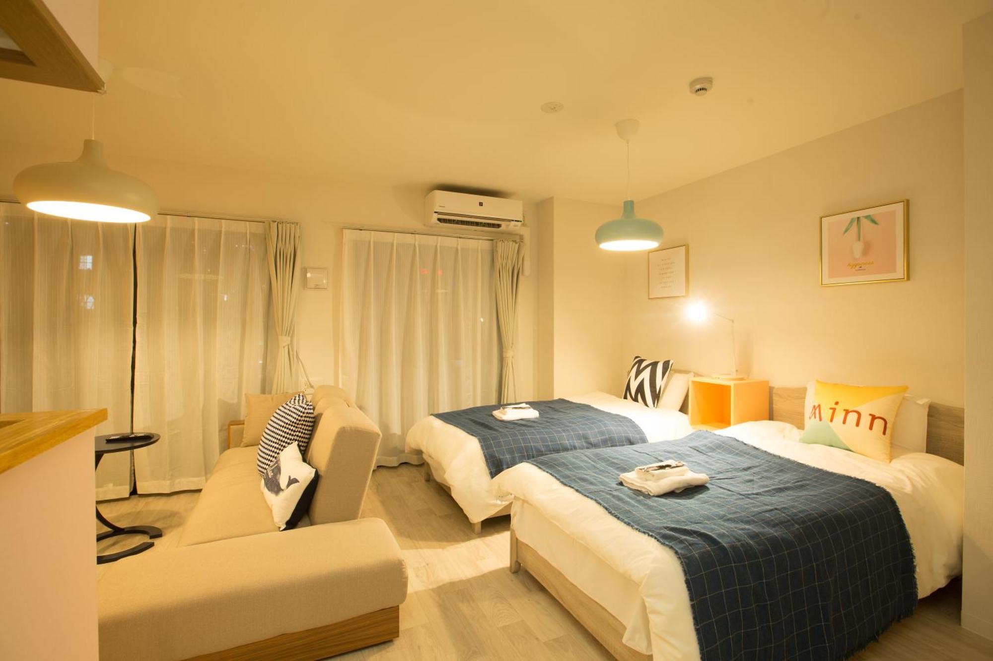 Apartamento Sky Living Namba Osaka Habitación foto