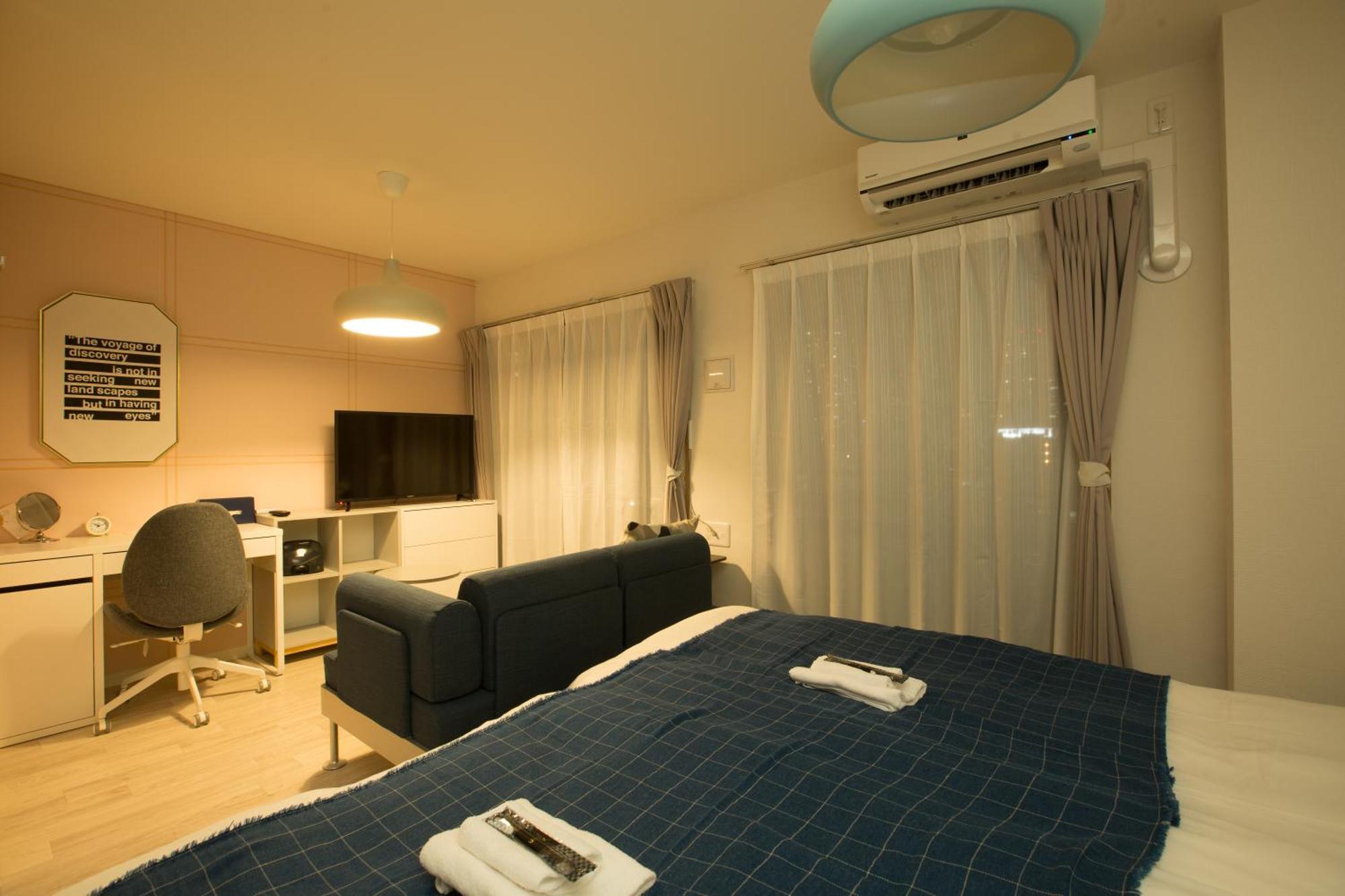 Apartamento Sky Living Namba Osaka Habitación foto